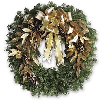 Glitter &amp; Gold Wreath