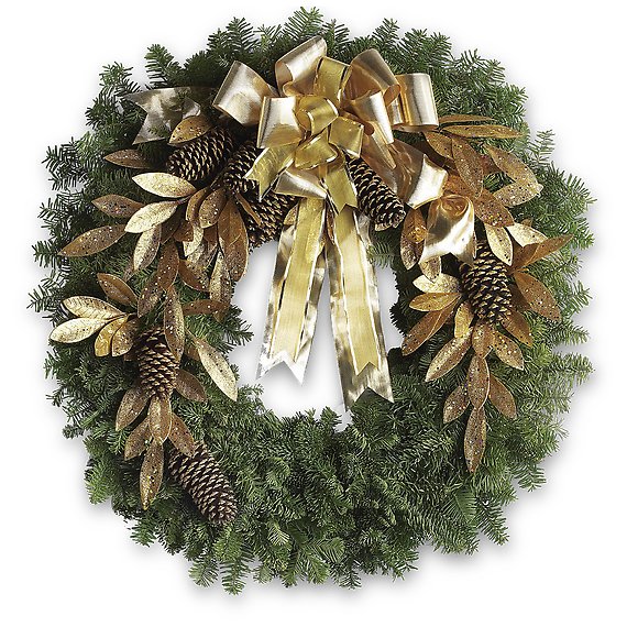 Glitter &amp; Gold Wreath