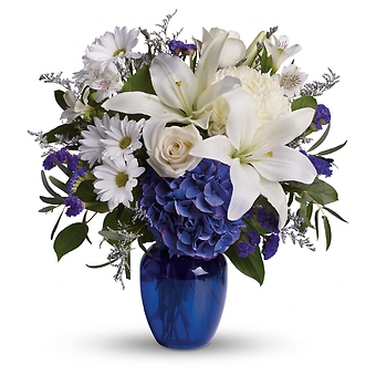 Beautiful in Blue by Teleflora