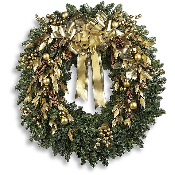 Glitter &amp; Gold Wreath